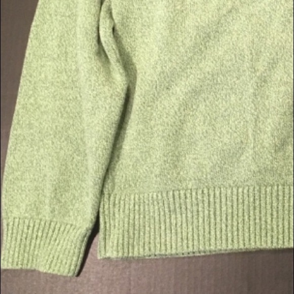 Mens Tommy Hilfiger Crewneck Sweater Green XL - Picture 4 of 8